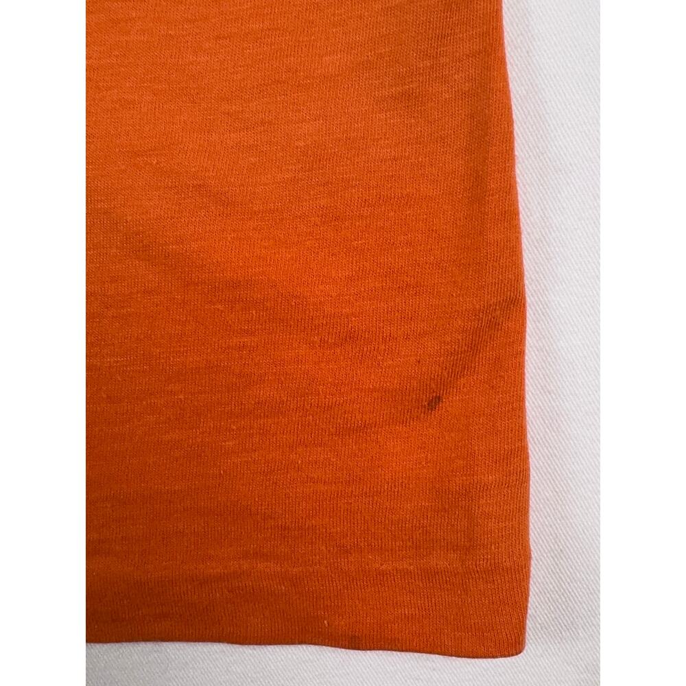 Vintage 1982 Pac-Man T-Shirt Youth Large 14-16 Orange Uniprints Single Stitch - Picture 12 of 15
